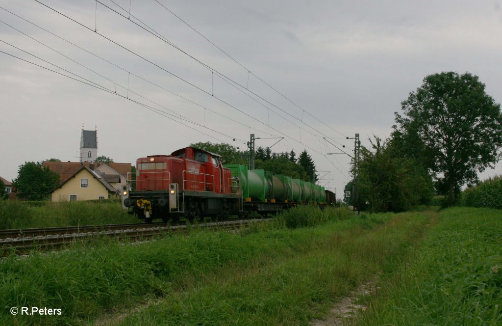 294 768-7 mit �bergabezug bei Moosham. 03.08.11