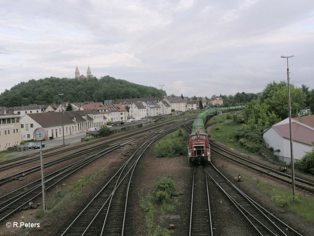 363 651-1 holte ein M�llzug in Schwandorf. 26.05.10