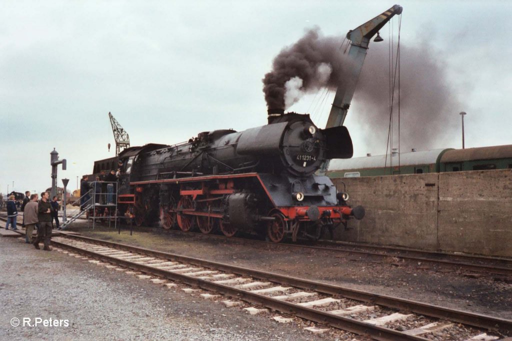 41 1231 steht f�r F�hrerstandsmitfahrten bereit.