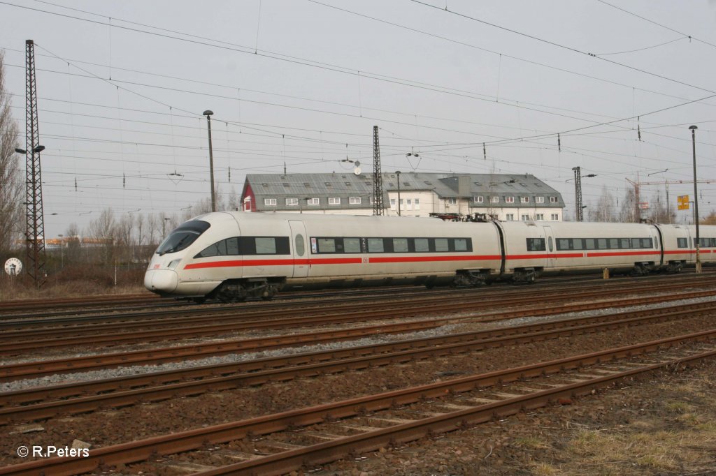 411 063-1 zieht durch Leipzig Sch�nefeld. 12.03.11