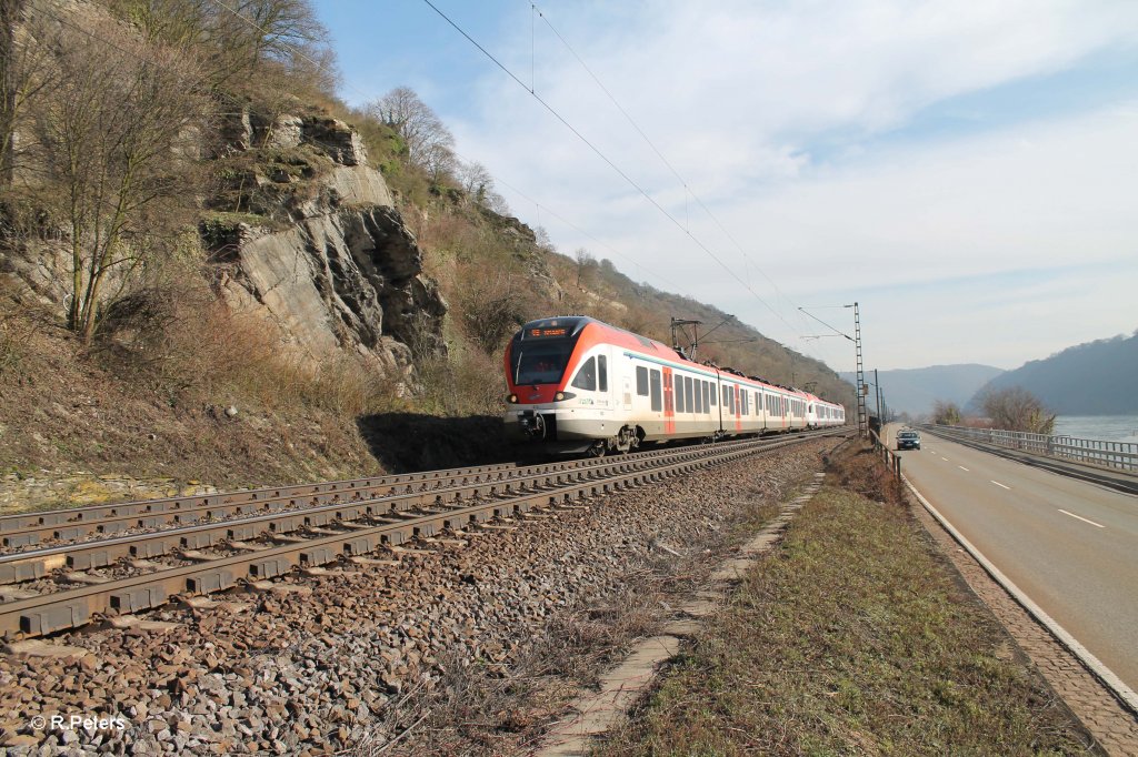 413 + 417 als SE25018 Frankfurt/Main – Neuwied bei Kaub. 06.03.13
