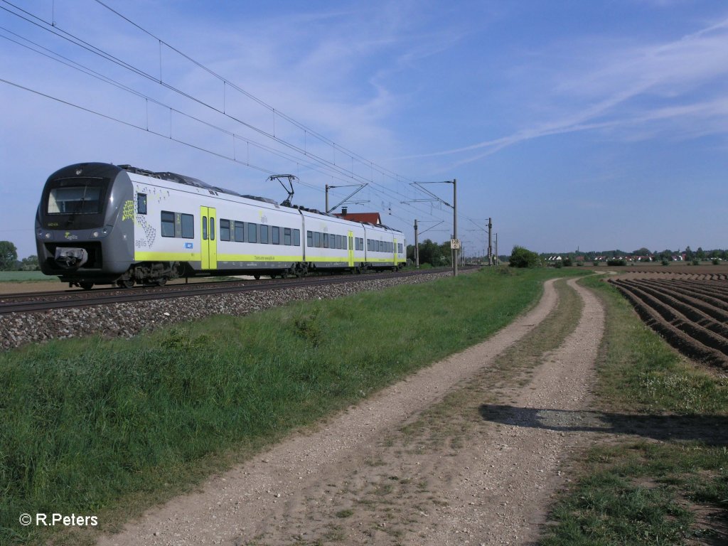 440 414 als AG84330 nach Ingolstadt bei K�fering. 07.05.11