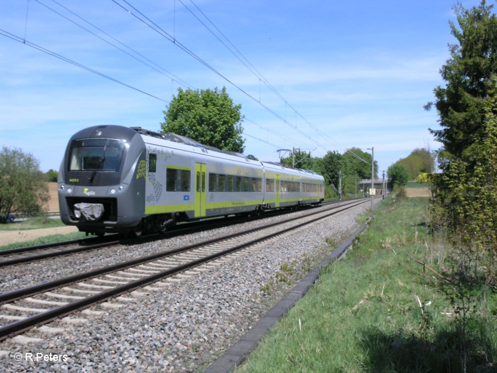 440 912 als AG84317 Ingolstadt - Landshut bei H�henberg. 07.05.11