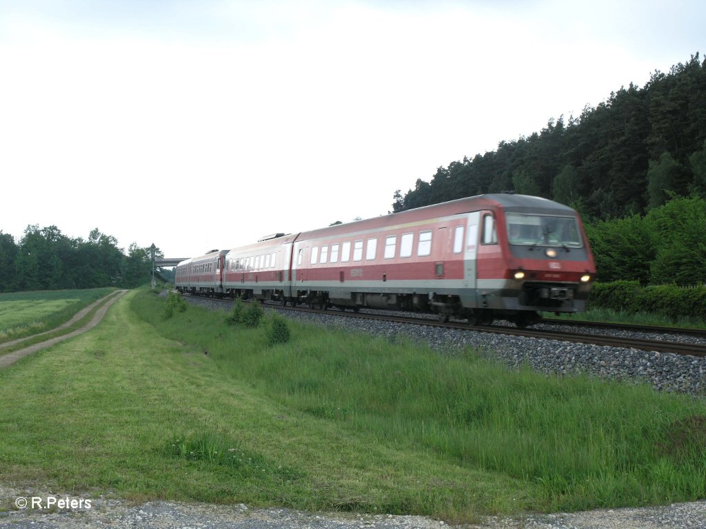 610 502 als RE3558 nach N�rnberg bei Richt am 26.05.10