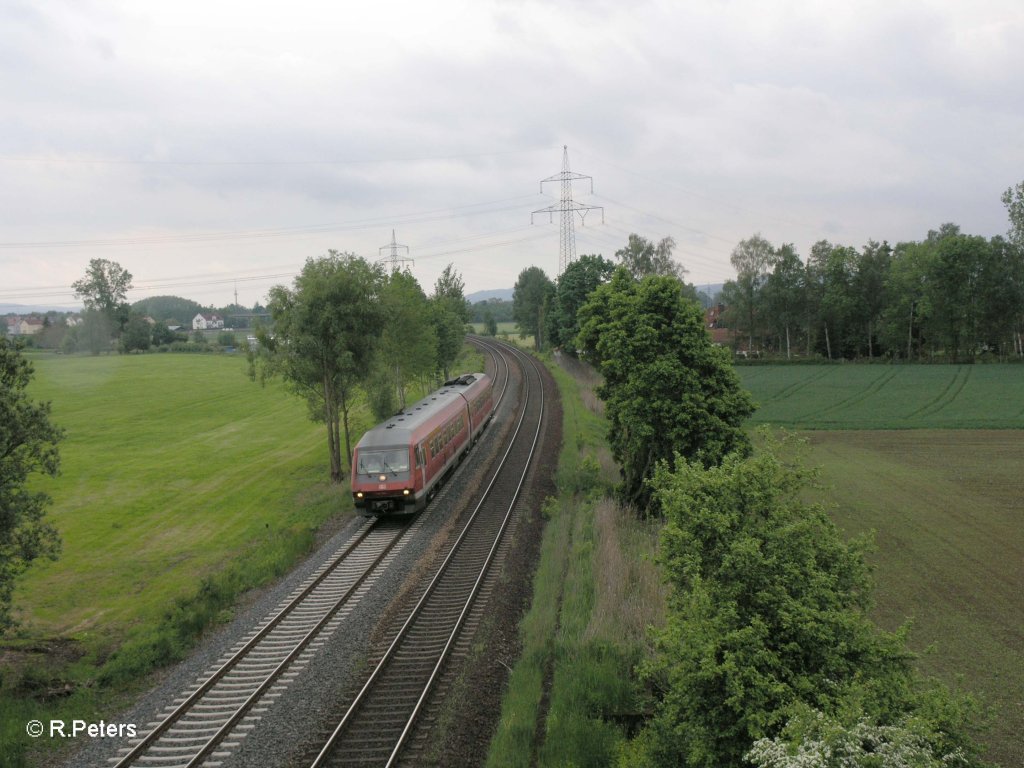 610 502 als RE3564 nach N�rnberg bei Richt. 26.05.10