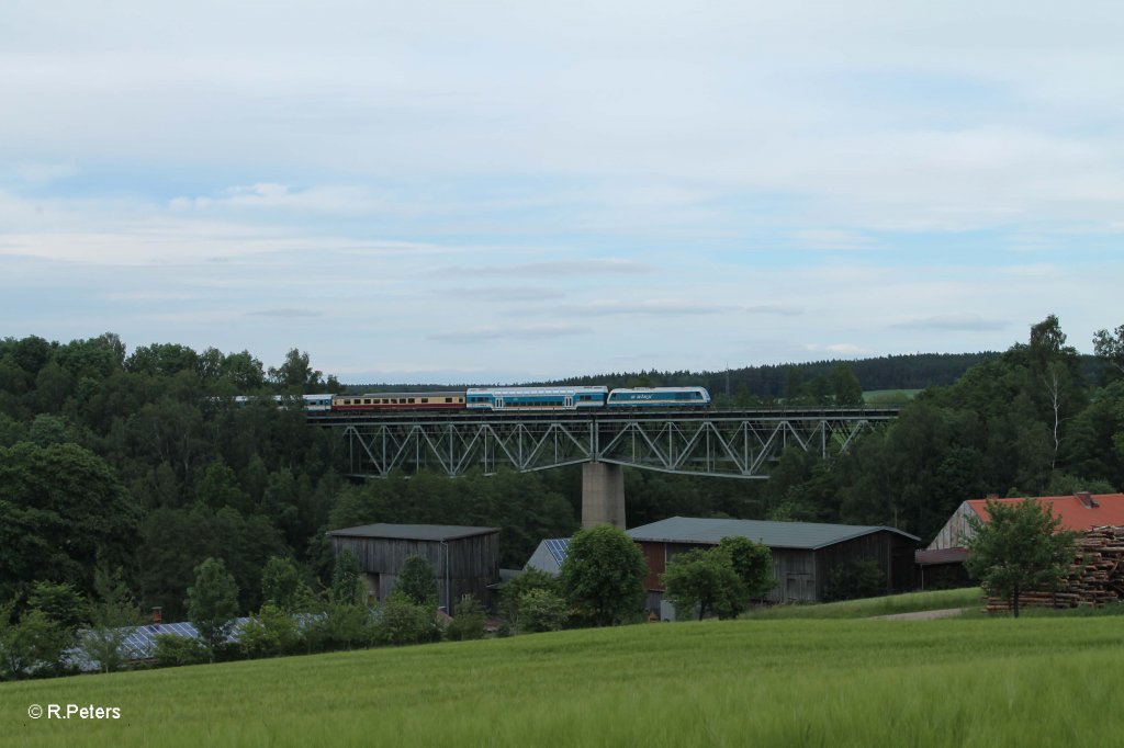 Alex nach M�nchen bei Unterth�lau. 14.06.13