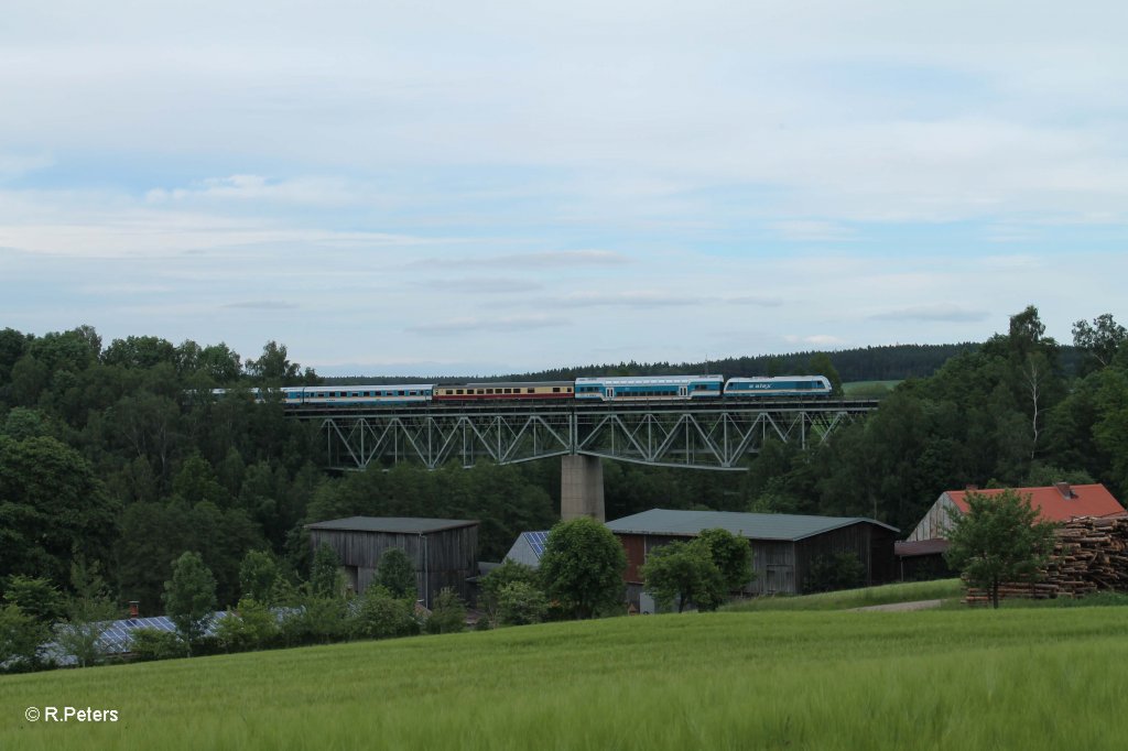 Alex nach M�nchen bei Unterth�lau. 14.06.13