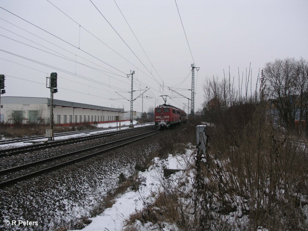Am anderen Ende h�ngt eine Unbekannte 151iger und Schiebt.