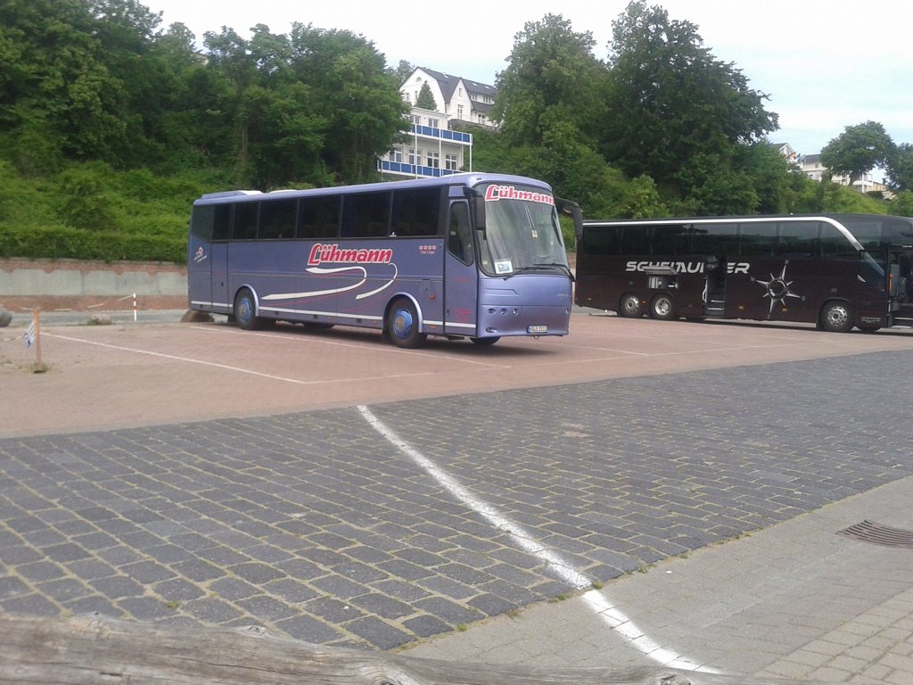 Bova Futura von Lhmann aus Deutschland im Stadthafen Sassnitz.