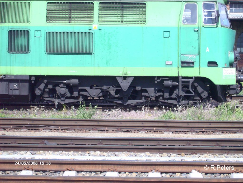 Drehgestelledetails der SU54 073 mit Speichenr�dern. 