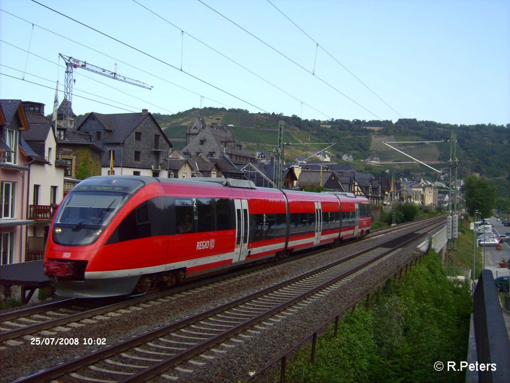 Ein Talent durchf�hrt Oberwesel als RB32 Mainz. 25.07.08