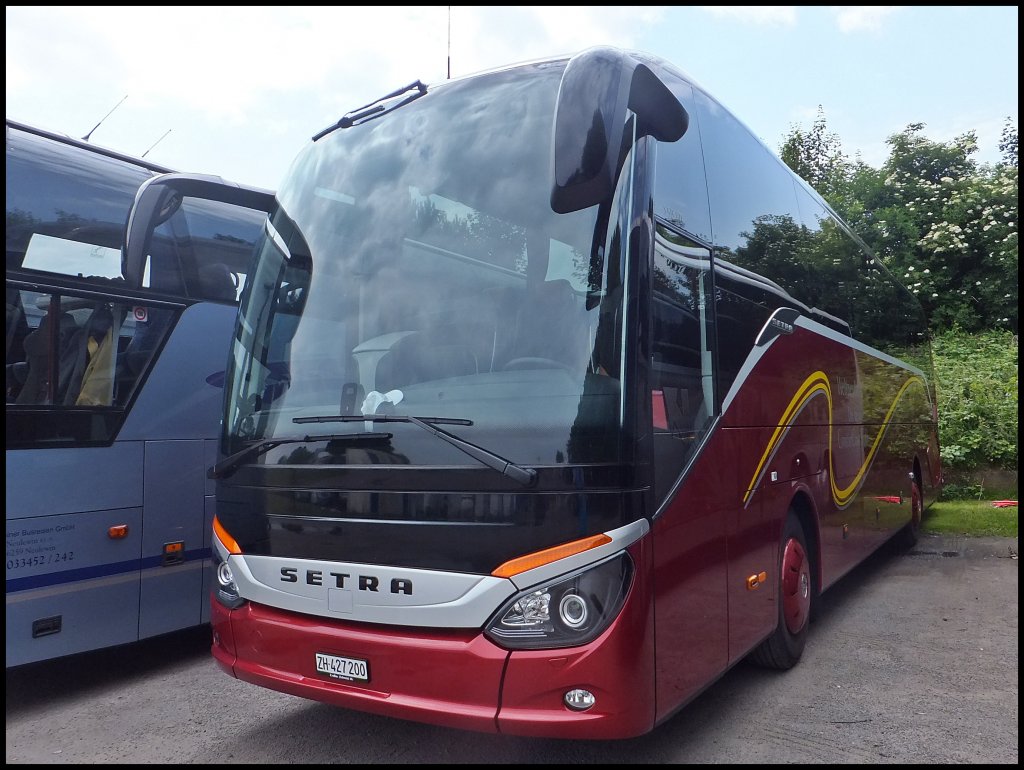 Endlich!!! Setra 515 HD aus der Schweiz in Binz.