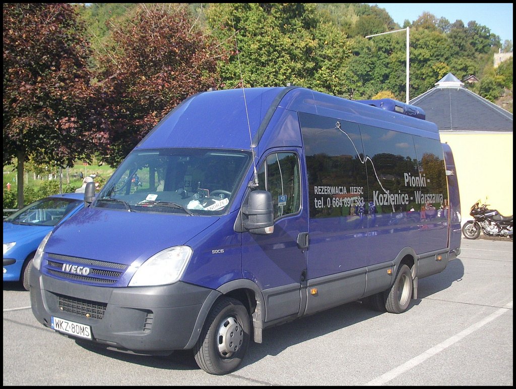 Iveco Daily von Rezerwacja Miejsc aus Polen in Rahthen.