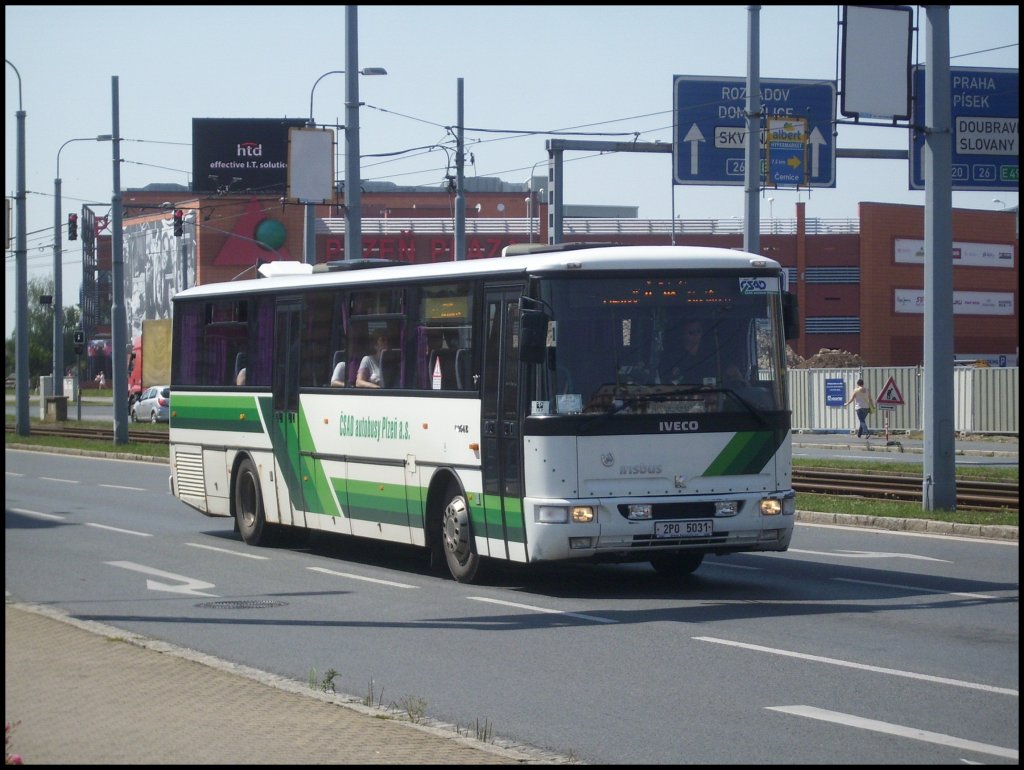 Karosa von ČSAD autobusy Plzeň a.s. in Plzen.