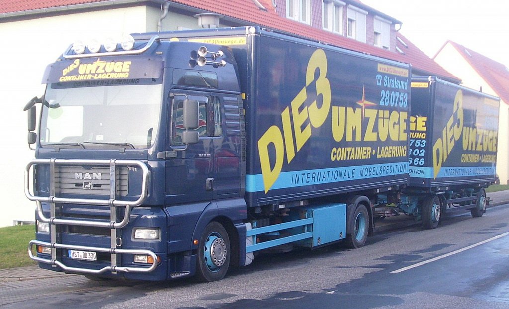 MAN H�ngerzug in Bergen.