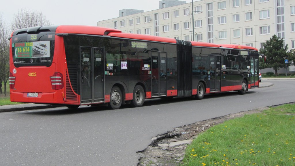 Mercedes Capacity in Bratislava am 7.4.2012.