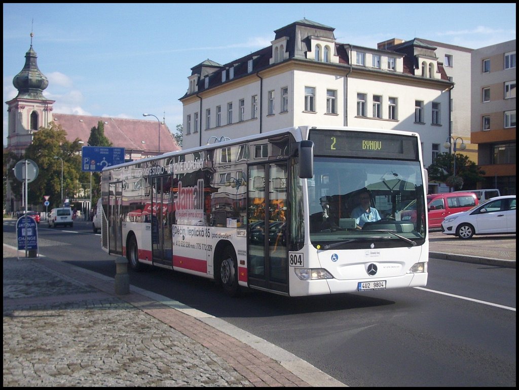 Mercedes Citaro II von Dopravni podnik mesta Decina a.s. in Dĕčn.