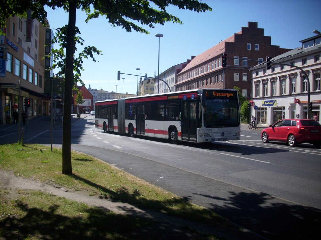 Mercedes Citaro II der Stadtwerke Stralsund (SWS) in Stralsund. 

