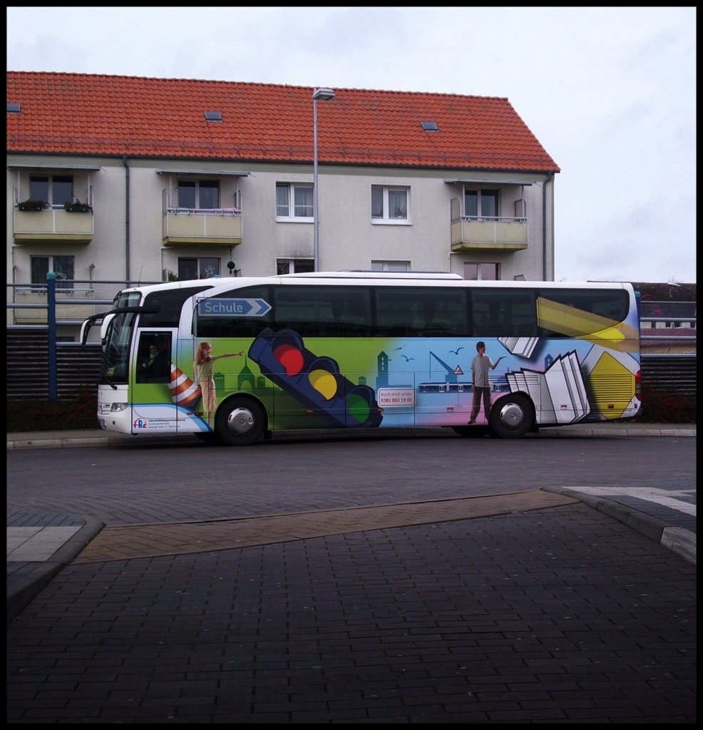 Mercedes Travego aus Rostock in Bergen.