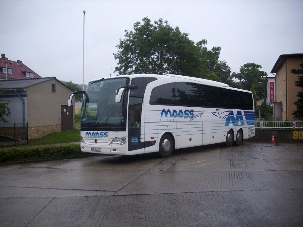 Mercedes Travego von Maass aus Deutschland in Sassnitz.