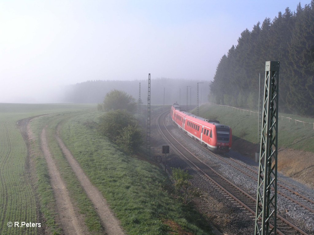 Nachschuss vom RE3780/3448 nach N�rnberg bei F�hring. 05.05.11