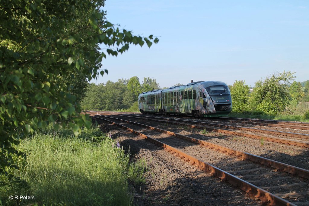 Nachschuss VT04 als VBG81109 Marktredwitz - Schwandorf bei Sch�nfeld. 05.06.13