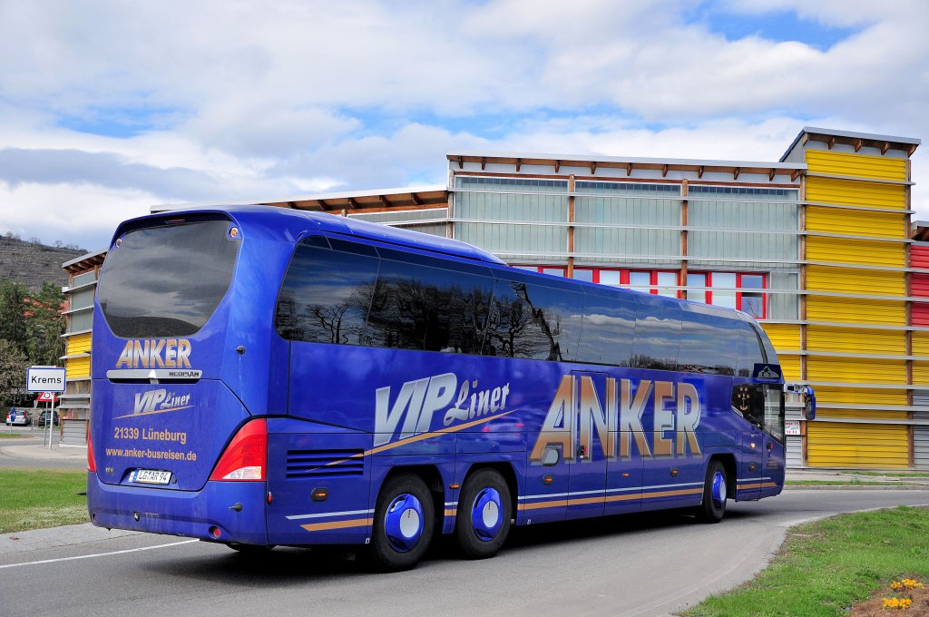 NEOPLAN CITYLINER von ANKER Reisen aus Deutschland am 14.4.2013 in Krems unterwegs.