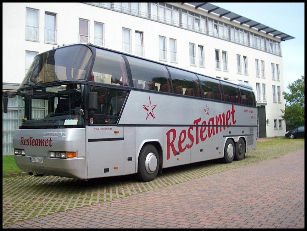 Neoplan Cityliner von ResTeamet aus Schweden in Bergen.