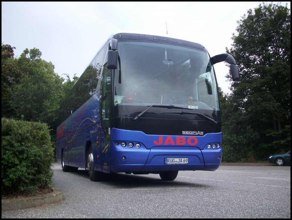 Neoplan Tourliner von Jabo Reisen aus Deutschland in Bergen.