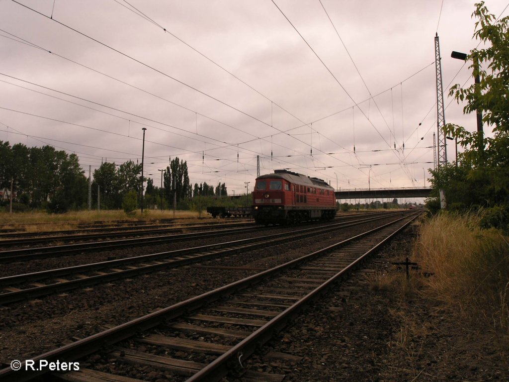 Noch ein Bild von 232 245-1 in Eisenh�ttenstadt. 10.07.08