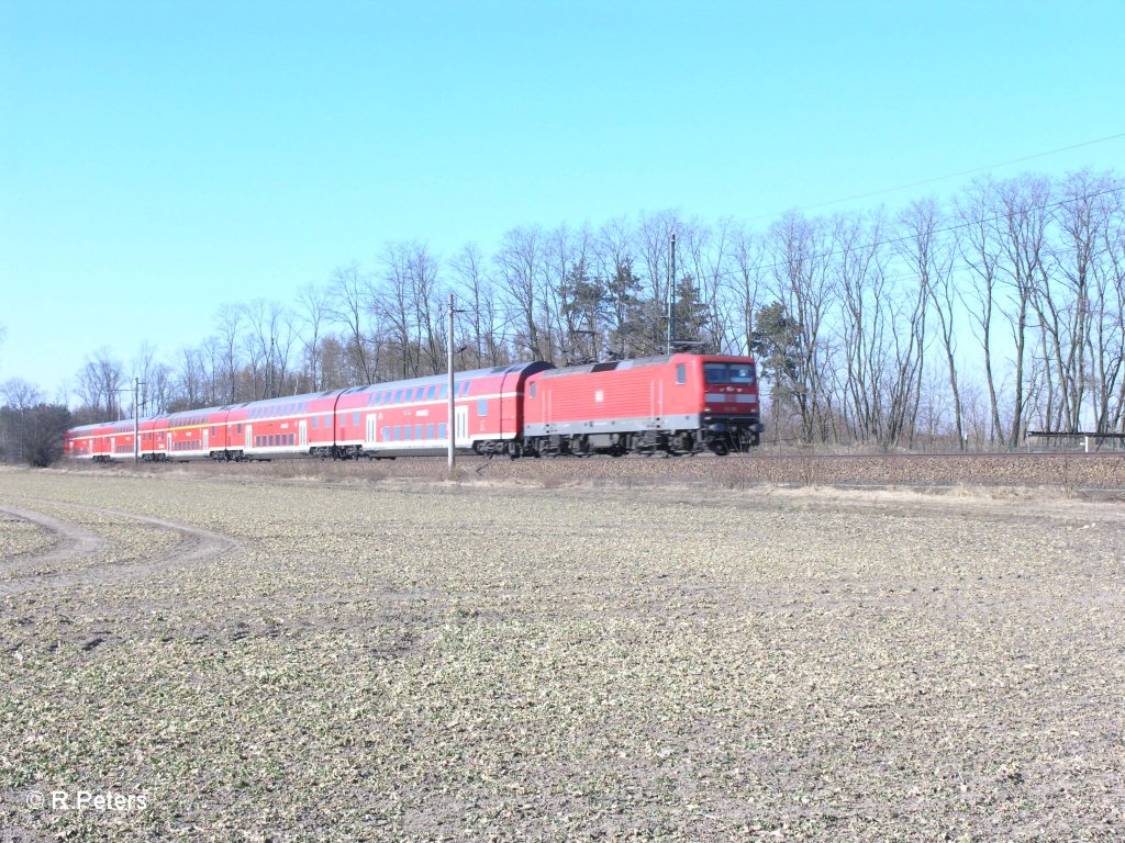RE 18177 nach Frankfurt/Oder mit versp�tung. 08.03.11