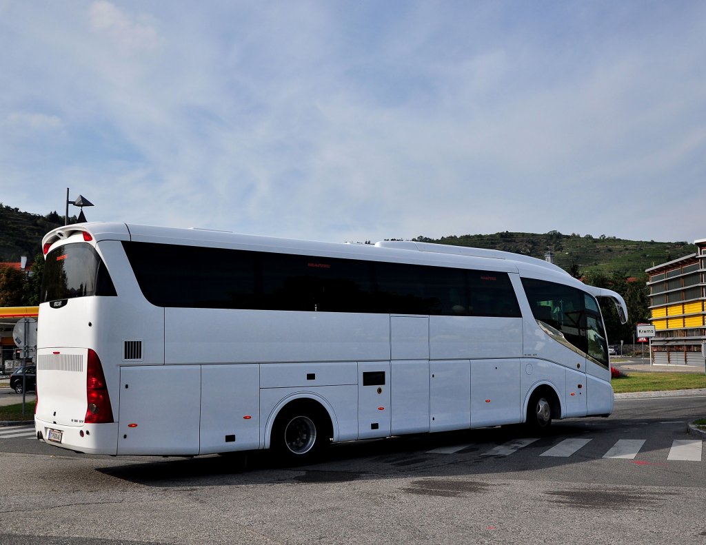 SCANIA IRIZAR aus Niedersterreich,Krems September 2012.