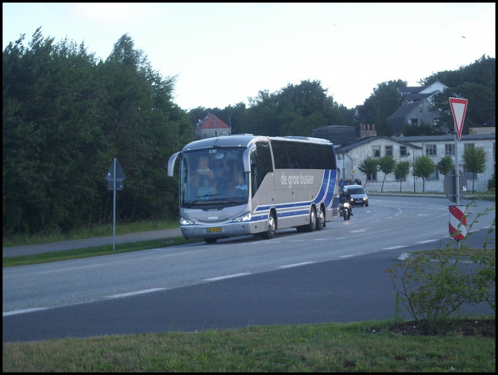 Scania Irizar von de graa busser aus Dnemark in Lietzow.