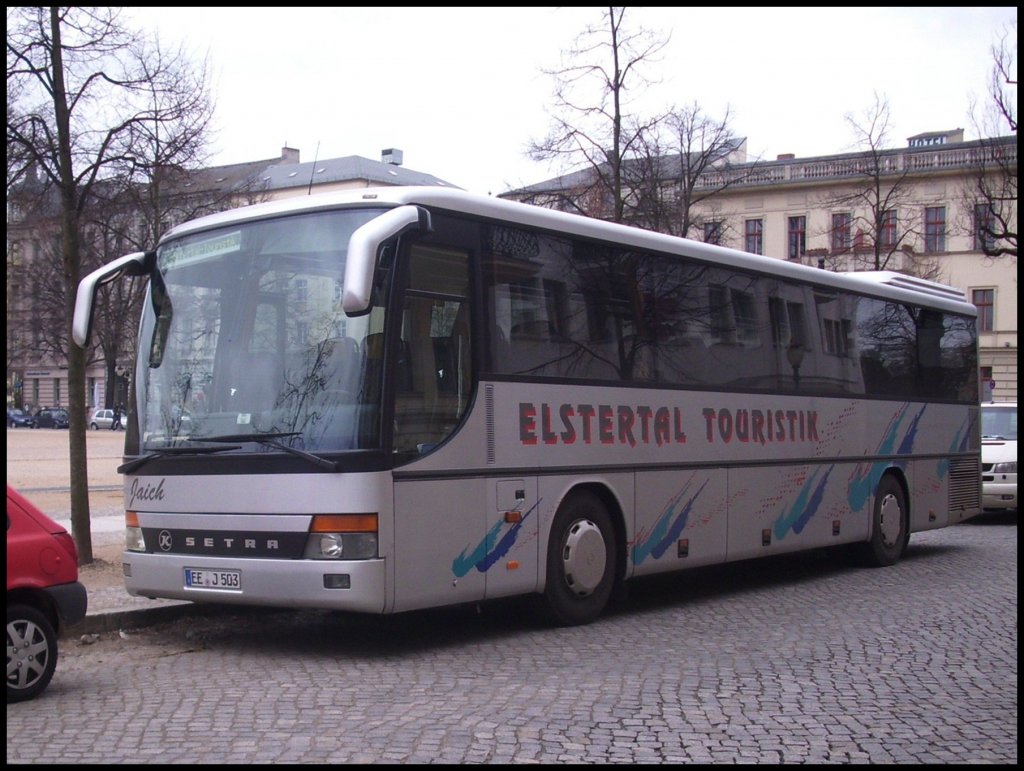 Setra 315 GT-HD von Elstertal Touristik aus Deutschland in Potsdam.