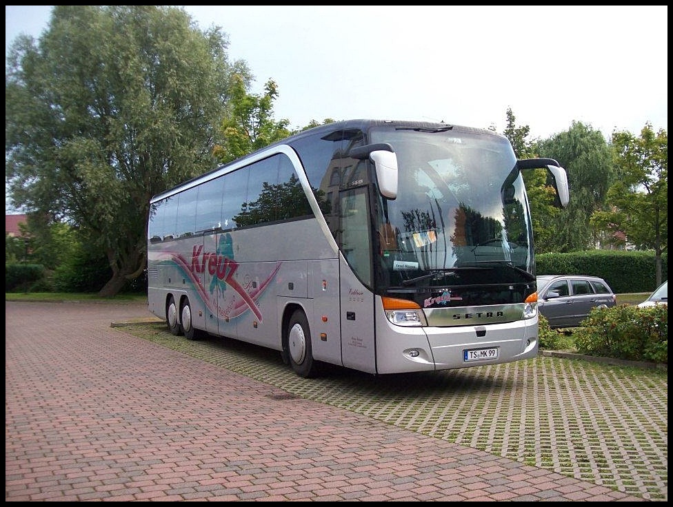 Setra 416 HDH von Kreuz aus Deutschland in Bergen.