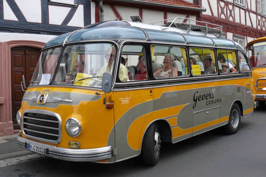 Setra der Firma Gottstein, 82024 Taufkirchen, bei den Fladungen Classics 