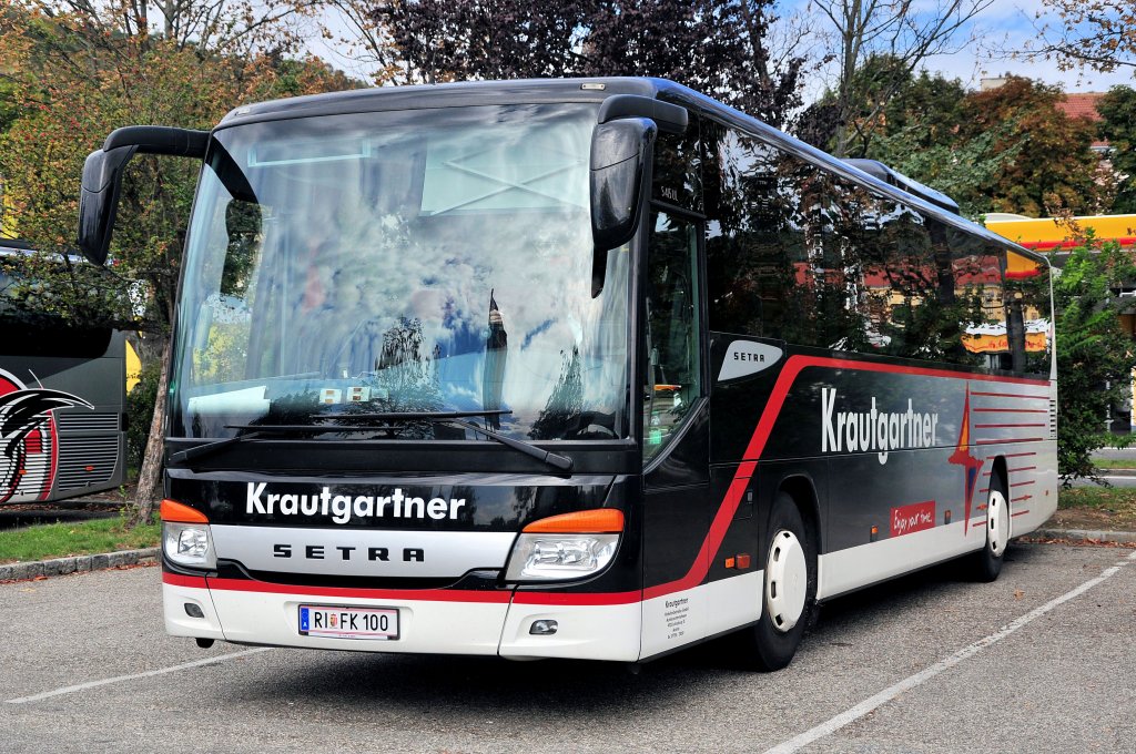 SETRA S415 UL von KRAUTGARTNER Reisen aus sterreich.Krems,Sept. 2012.