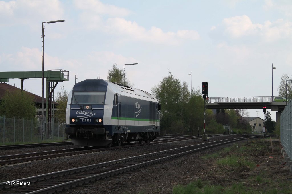 Signal is bereit f�r die Rangierfahrt