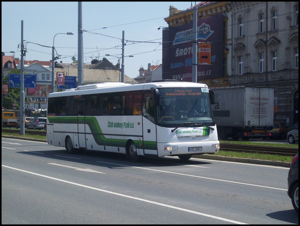 SOR von ČSAD autobusy Plzeň a.s. in Plzen.

