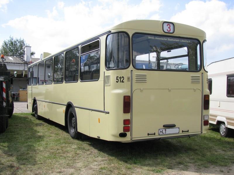 Stadtomnibus MB O 317 der  Stadtwerke Lbeck  [Heckansicht], Meetzen [16.08.2009]

