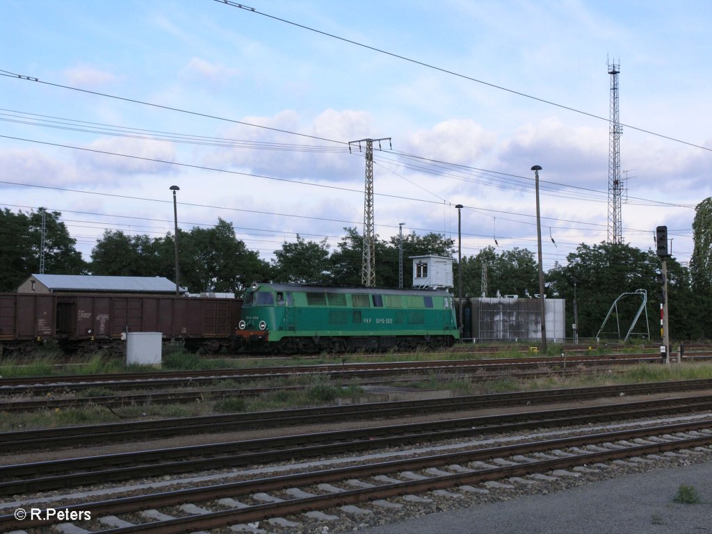 SU45 069 wartet in Frankfurt/Oder auf die R�ckleistung. 29.05.09