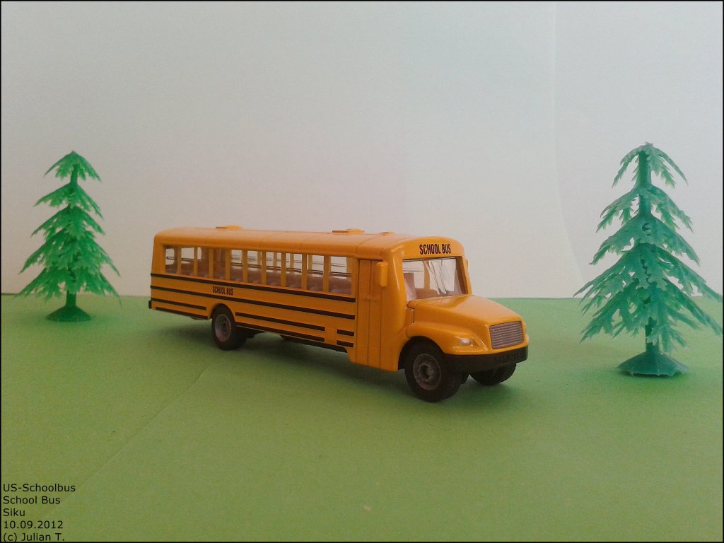 US-Schoolbus, Siku, 2012.09.10