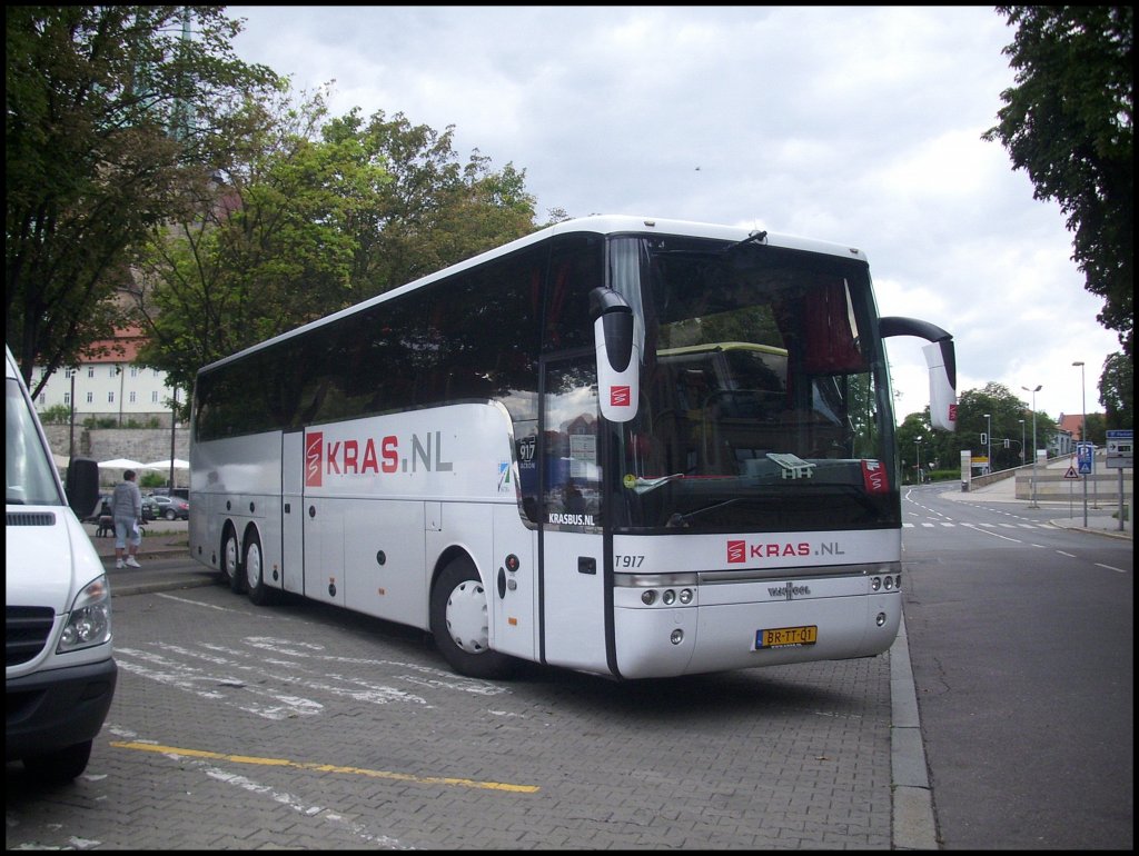 Van Hool T917 von KRAS.NL aus den Niederlanden in Erfurt.