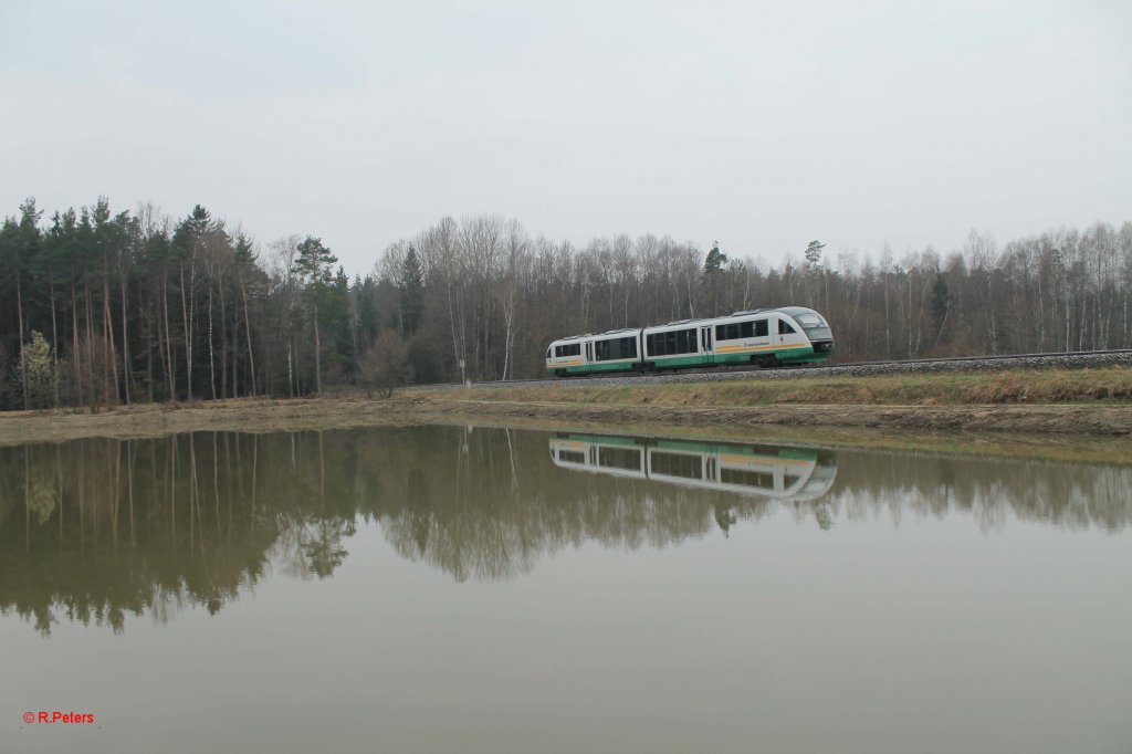 VBG81108 Regensburg - Marktredwitz s�dlich von Wiesau. 22.04.13