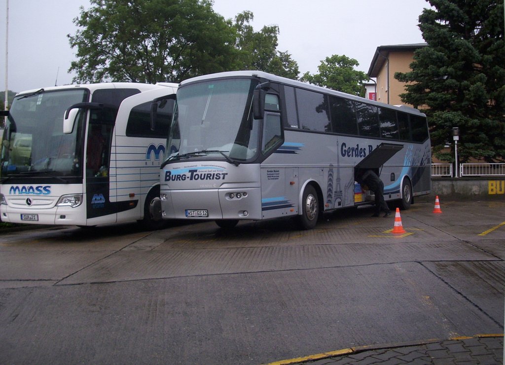 VDL Bova Futura von Gerdes/Burg-Tourist aus Deutschland in Sassnitz.