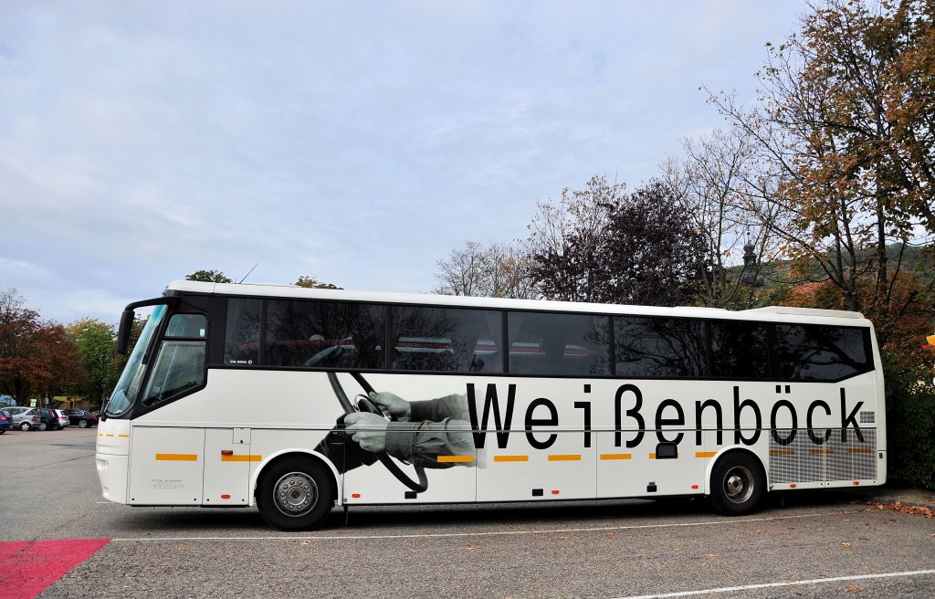 VDL BOVA vom Reisedienst WEIENBCK aus Niedersterreich am 9.10.2012 in Krems an der Donau.