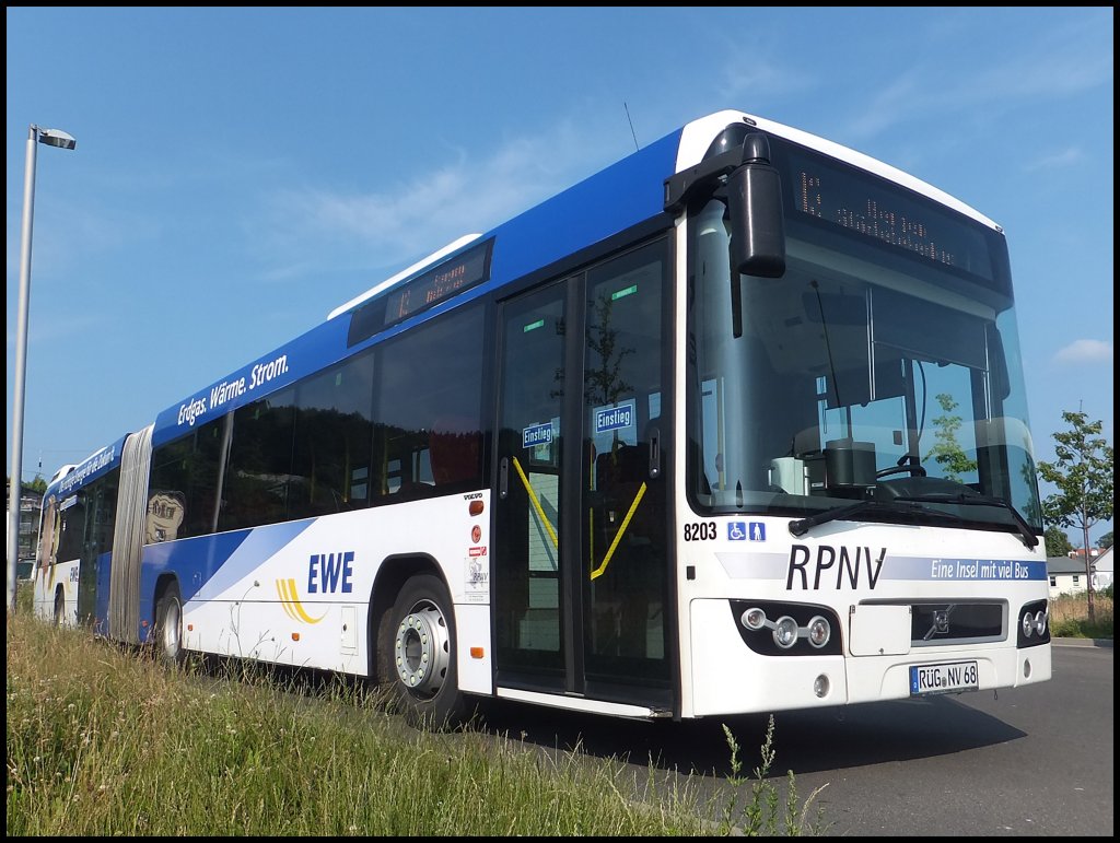 Volvo 7700 der RPNV in Sassnitz.