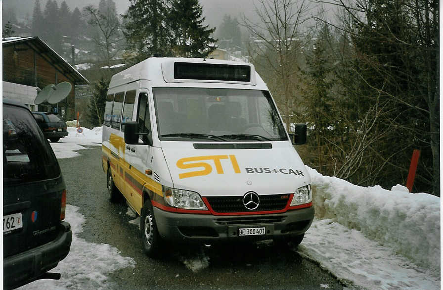 (083'325) - STI Thun - Nr. 1/BE 300'401 - Mercedes am 26. Februar 2006 in Adelboden, ASB