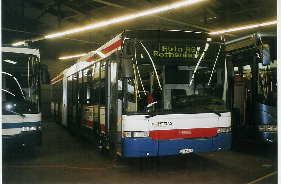 (084'721) - AAGR Rothenburg - Nr. 32/LU 15'712 - Scania/Hess am 8. Mai 2006 in Thun, Expo