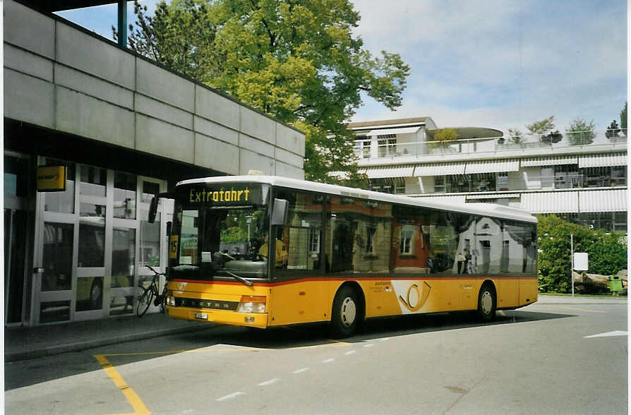 (085'003) - Klopfstein, Laupen - Nr. 1/BE 414'001 - Setra am 13. Mai 2006 in Aarberg, Post